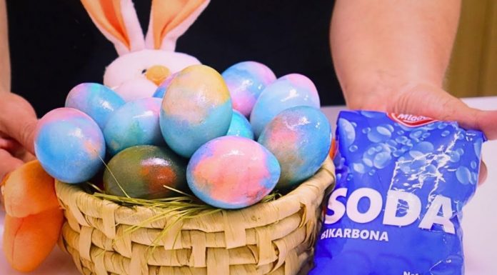 USKRŠNJA JAJA💥Za 10min.Jednostavna i Laka tehnika,a rezultat FENOMENALAN-Farbanje-SODOM BIKARBONOM❗❗