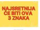 DOŠAO JE KRAJ SVOJ NESREĆI I TUZI: Ova tri horoskopska znaka čeka 10 najljepših godina u životu