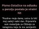 Pismo cistacice na odlasku u penziju postalo je viralni hit
